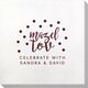 Confetti Mazel Tov Bamboo Luxe Napkins Image 2 of 3